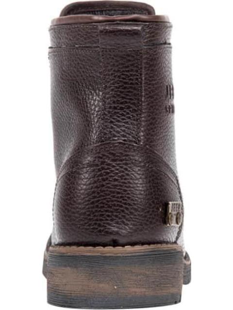 BOTIN CASUAL TIPO LEÑADOR CAFE JEEP