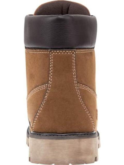 BOTIN CASUAL TIPO LEÑADOR AGUJETA CANELA KEBO