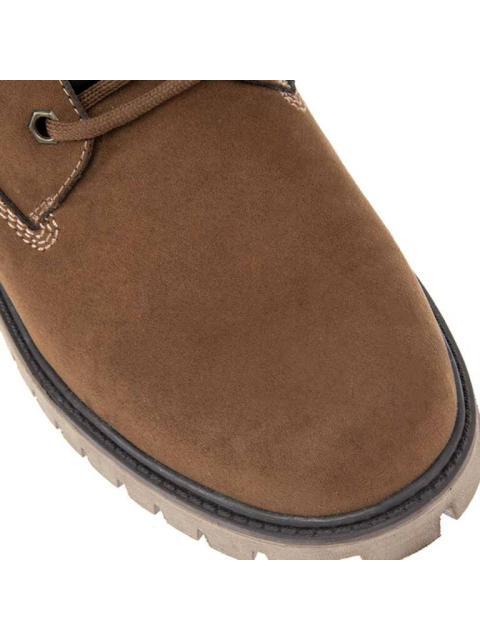 BOTIN CASUAL TIPO LEÑADOR AGUJETA CANELA KEBO