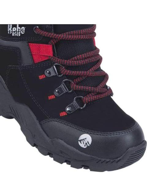 HIKER BOTIN SENDERISMO NEGRO KEBO KIDS