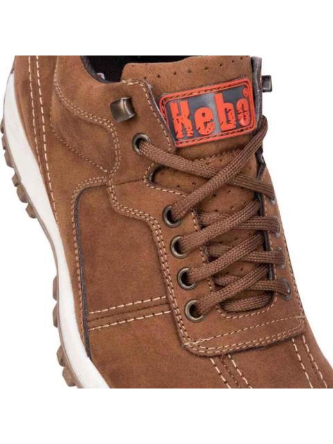 ZAPATO MONTAÑA Y SENDERISMO AGUJETA CANELA KEBO