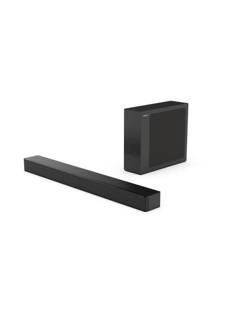 HISENSE BARRA DE SONIDO HS2100 BLUETOOTH 5.3 ALAMBRICO-INALAMBRICO 2.1 CANALES 240W RMS NEGRO