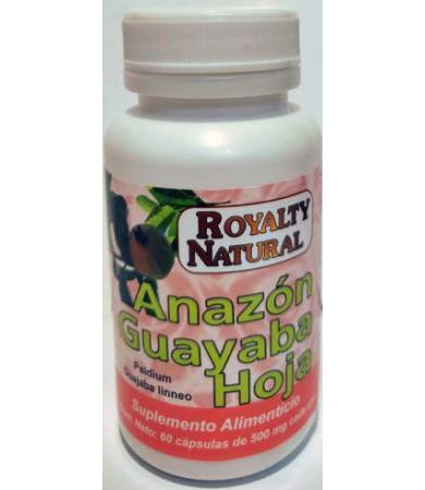 HOJA DE GUAYABA 60 CAP ROYALTY NATURAL