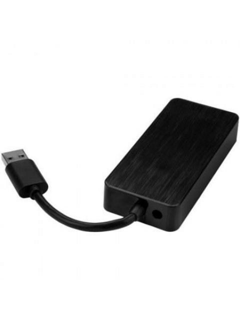 STARTECH  HUB USB C 3.0 MACHO - DE 4X USB A 3.0 HEMBRA 5000 MBIT-S NEGRO