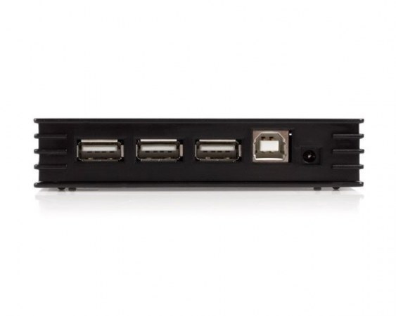 STARTECH  HUB USB A 2.0 DE 7 PUERTOS 480 GBIT-S NEGRO