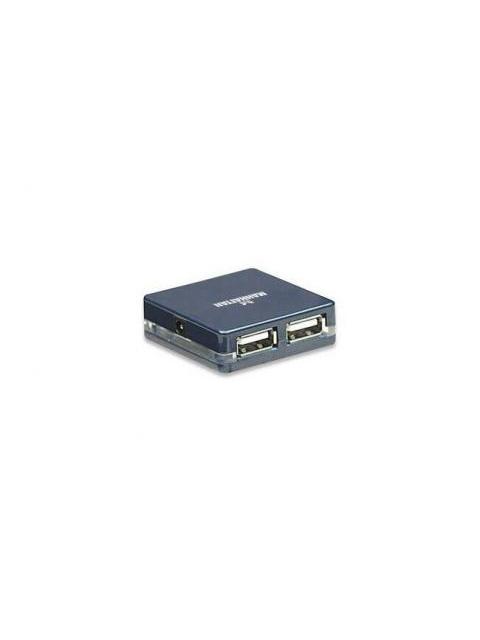 MANHATTAN MICRO HUB USB 2.0 DE 4 PUERTOS 480 MBIT-S