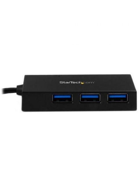 STARTECH HUB 3.0 4 PUERTOS USB-C A USB-A ADAPT. ALIMENTACION HB30C4AFS