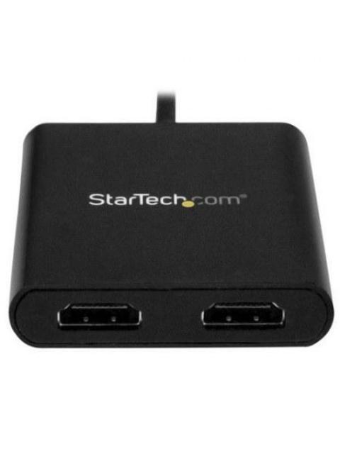 STARTECH  DIVISOR SPLITTER MST USB-C MACHO - 2X HDMI HEMBRA NEGRO