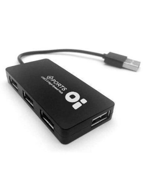 HUB USB BROBOTIX NEGRO 4 PUERTOS 180455
