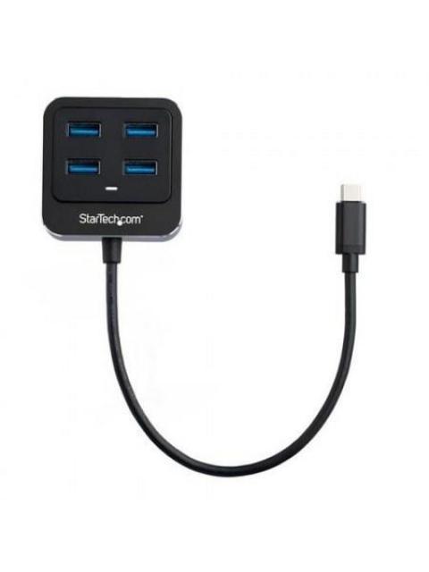 STARTECH  HUB USB-C DE 4 PUERTOS 10.000 MBIT-S NEGRO
