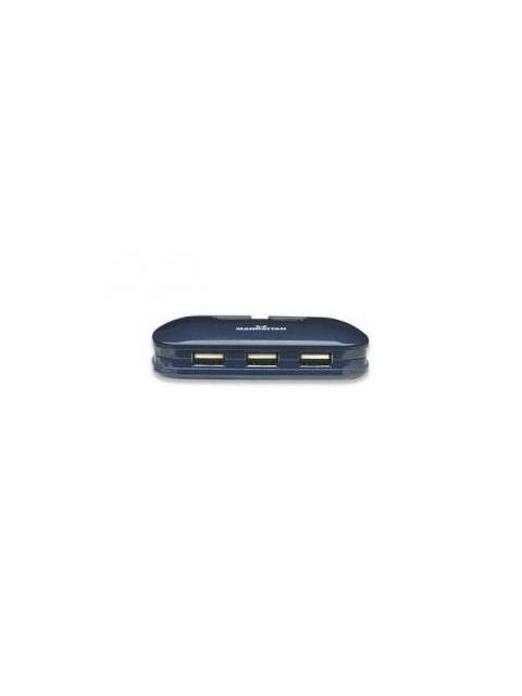 MANHATTAN HUB USB 2.0 DE 7 PUERTOS 480 MBIT-S CON FUENTE