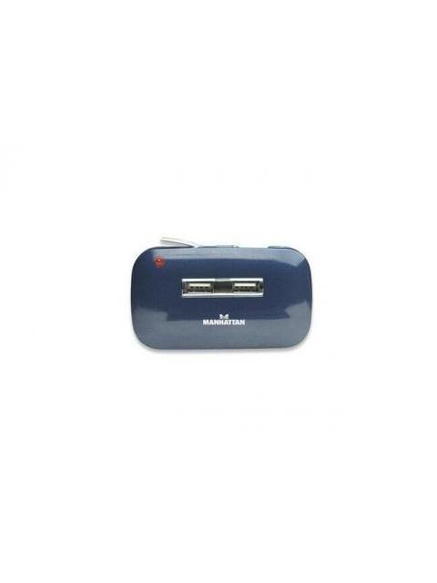 MANHATTAN HUB USB 2.0 DE 7 PUERTOS 480 MBIT-S CON FUENTE