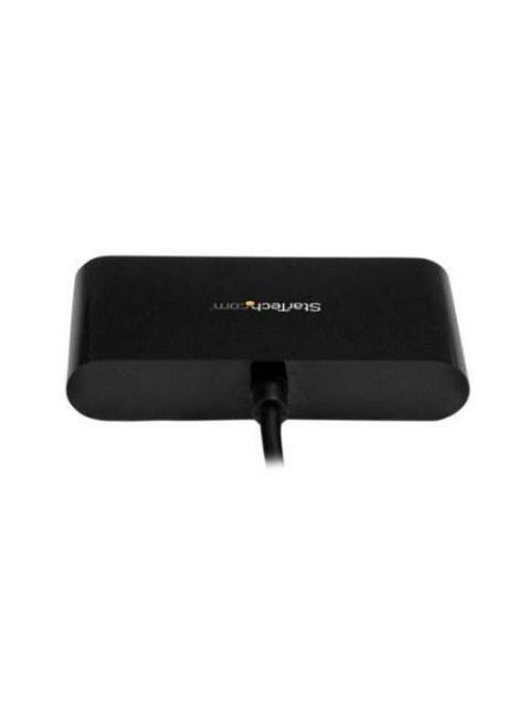 STARTECH  HUB CONCENTRADOR USB-C 4 PUERTOS USB 2.0 480 MBIT-S NEGRO