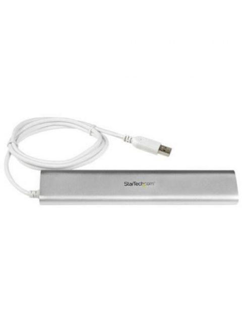STARTECH  HUB USB 3.0 7 PUERTOS USB-A 5000 MBIT-S PLATA-BLANCO
