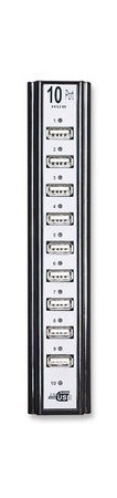 MANHATTAN HUB DE ESCRITORIO HI-SPEED USB 2.0 DE 10 PUERTOS 480 MBIT-S CON FUENTE
