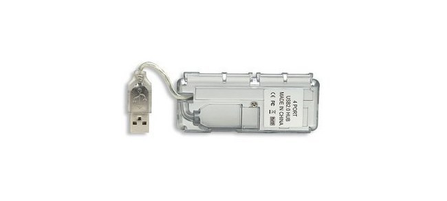 MANHATTAN HUB USB 2.0 DE 4 PUERTOS 480 MBIT-S