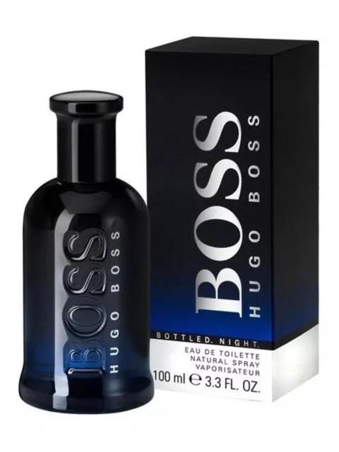 PERFUME HUGO BOSS BOTTLED NIGHT EDT 100 ML PARA HOMBRE