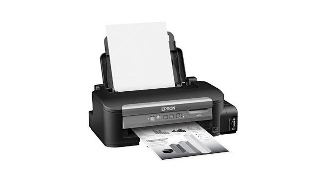 IMPRESORA TINTA CONTINUA EPSON WORKFORCE M105 - 35PPM NEGRO - 1440X750DPI - WI-FI - USB 2.0 - NEGRO