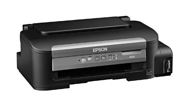 IMPRESORA TINTA CONTINUA EPSON WORKFORCE M105 - 35PPM NEGRO - 1440X750DPI - WI-FI - USB 2.0 - NEGRO
