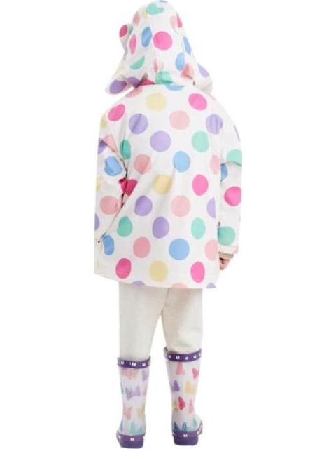 IMPERMEABLE ESTAMPADO BEIGE MINNIE MOUSE
