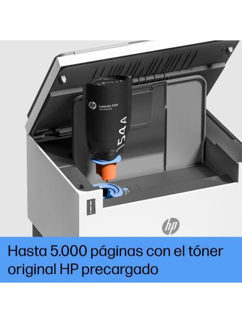 IMPRESORA MULTIFUNCIONAL HP LASERJET TANK MFP 1602W 2R3E8A 600 X 600 DPI 22 PPM 25000 PAGINAS