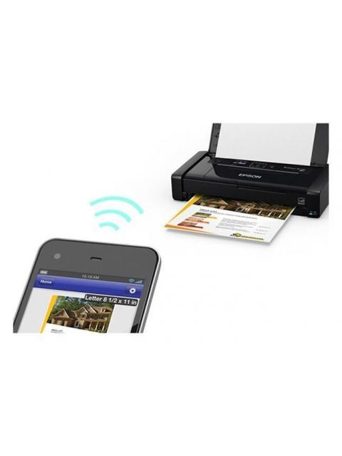 EPSON IMPRESORA MOVIL WORKFORCE WF-100 INALAMBRICO COLOR A4 USB 2.0 NEGRO
