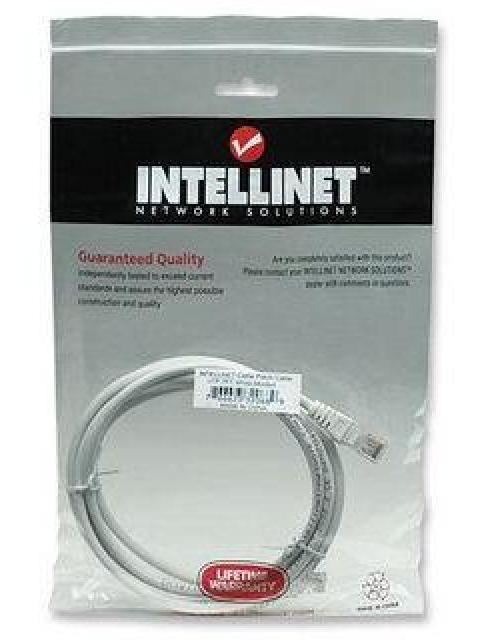 INTELLINET CABLE PATCH CAT5E UTP RJ-45 MACHO - RJ-45 MACHO 2 METROS BLANCO