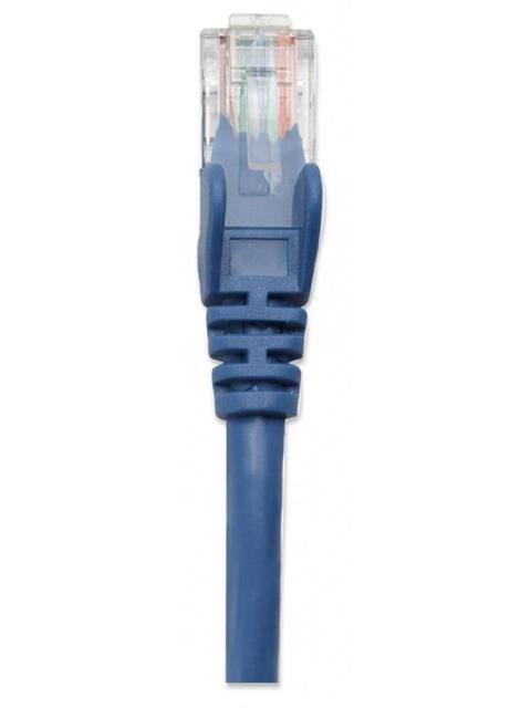 INTELLINET CABLE PATCH CAT6 UTP 100% COBRE RJ-45 MACHO - RJ-45 MACHO 5 METROS AZUL