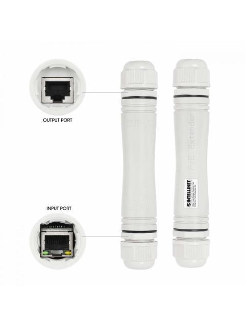 INTELLINET EXTENSOR POE 561952 100MBIT-S 1X ENTRADA POE 1X SALIDA POE 30W
