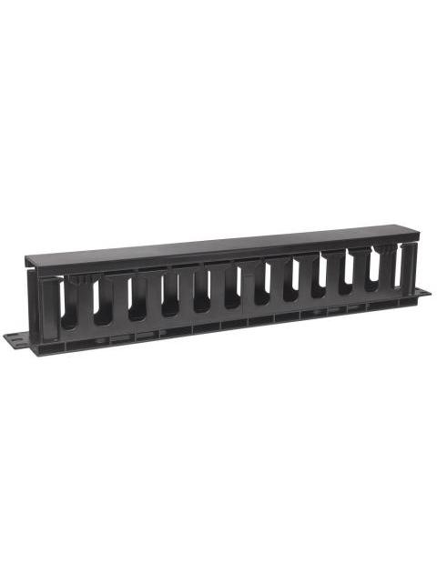 INTELLINET ORGANIZADOR DE CABLES HORIZONTAL 1U RJ-45 NEGRO