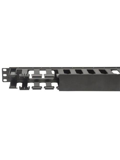 INTELLINET ORGANIZADOR DE CABLES HORIZONTAL 1U RJ-45 NEGRO