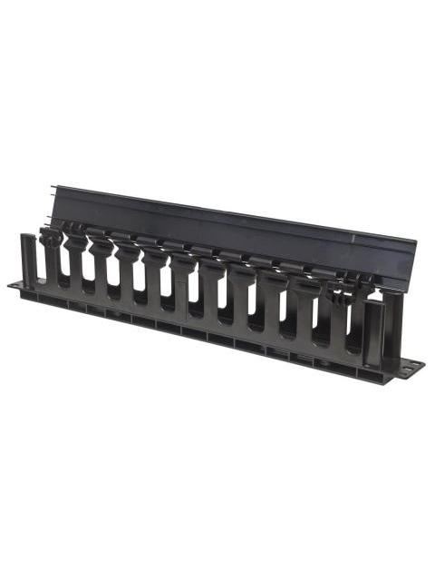 INTELLINET ORGANIZADOR DE CABLES HORIZONTAL 1U RJ-45 NEGRO