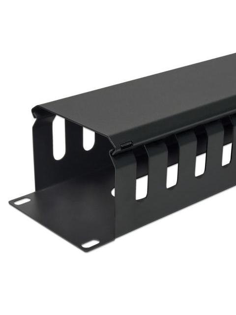 INTELLINET ORGANIZADOR HORIZONTAL DE CABLES 19 2U NEGRO