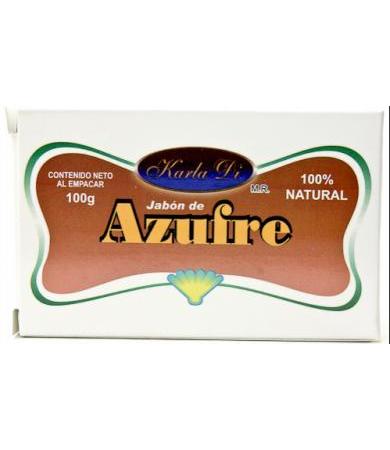 JABON DE AZUFRE 100 G KARLA DI