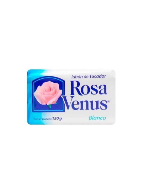 JABON DE TOCADOR ROSA VENUS BLANCO 150 GR.