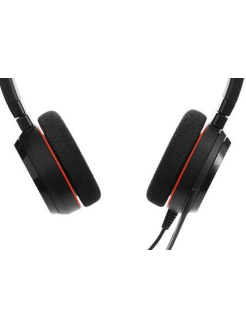 JABRA AUDIFONOS CON MICROFONO EVOLVE 20 UC STEREO ALAMBRICO USB NEGRO