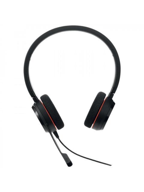 JABRA AUDIFONOS CON MICROFONO EVOLVE 20 UC STEREO ALAMBRICO USB NEGRO