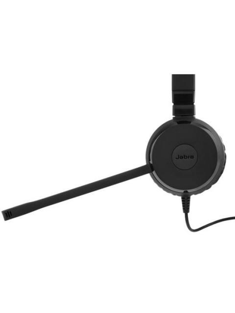 JABRA DIADEMA CON MICROFONO EVOLVE 30 II MS STEREO ALAMBRICO 0.9 METROS USB 3.5MM BINAURAL NEGRO