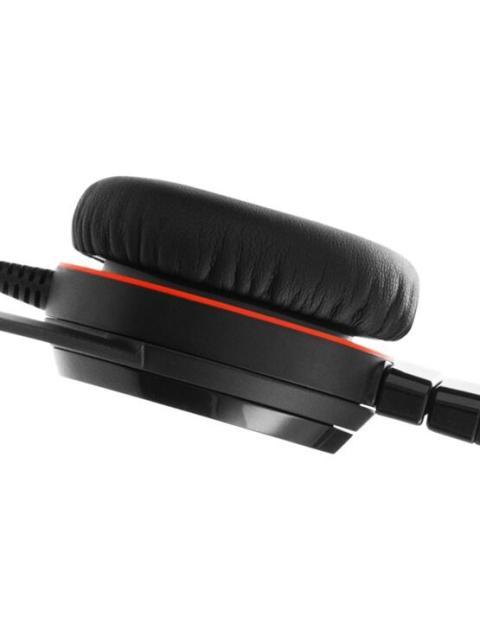 JABRA DIADEMA CON MICROFONO EVOLVE 30 II MS STEREO ALAMBRICO 0.9 METROS USB 3.5MM BINAURAL NEGRO