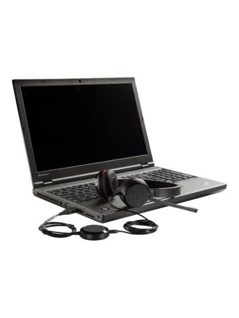 JABRA DIADEMA CON MICROFONO EVOLVE 30 II MS STEREO ALAMBRICO 0.9 METROS USB 3.5MM BINAURAL NEGRO