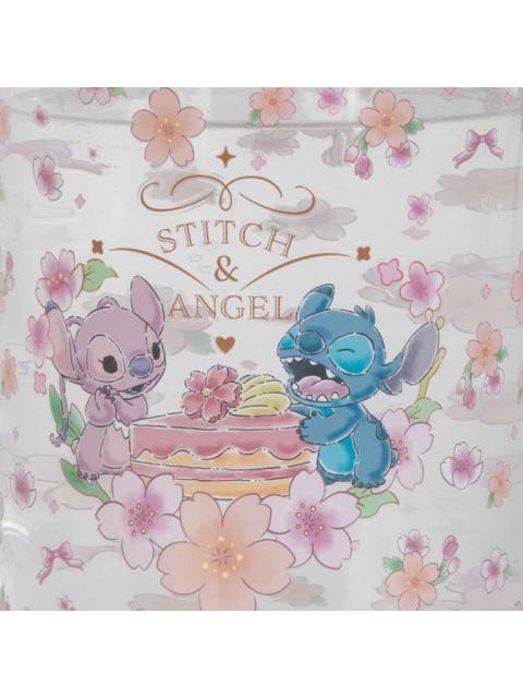 JARRA DE VIDRIO STITCH ROSA STITCH