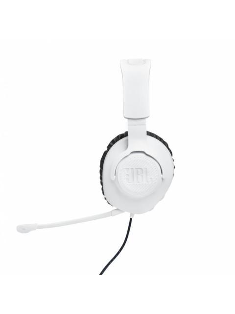 JBL AUDIFONOS GAMER QUANTUM 100P CONSOLE PARA XBOX ONE-XBOX SERIES X|S-NINTENDO SWITCH-PC-SMARTPHONE ALAMBRICO 3.5MM BLANCO