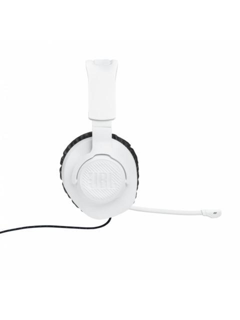 JBL AUDIFONOS GAMER QUANTUM 100P CONSOLE PARA XBOX ONE-XBOX SERIES X|S-NINTENDO SWITCH-PC-SMARTPHONE ALAMBRICO 3.5MM BLANCO