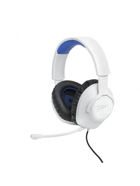 JBL AUDIFONOS GAMER QUANTUM 100P CONSOLE PARA XBOX ONE-XBOX SERIES X|S-NINTENDO SWITCH-PC-SMARTPHONE ALAMBRICO 3.5MM BLANCO