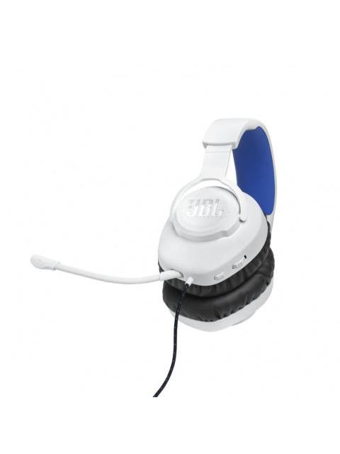 JBL AUDIFONOS GAMER QUANTUM 100P CONSOLE PARA XBOX ONE-XBOX SERIES X|S-NINTENDO SWITCH-PC-SMARTPHONE ALAMBRICO 3.5MM BLANCO