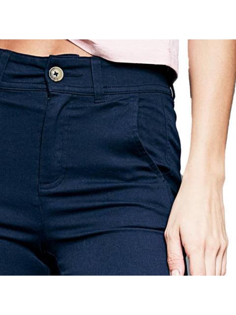 JEANS ACAMPANADO CINTURA ALTA AZUL MARINO ATMOSPHERE DNM