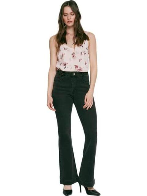 JEANS ACAMPANADO CINTURA ALTA NEGRO ATMOSPHERE DNM
