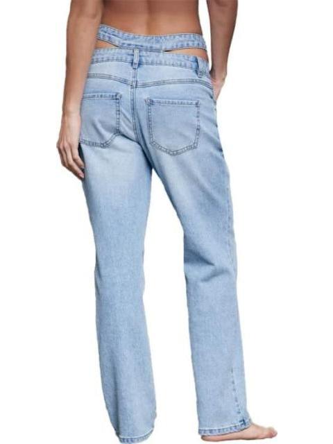 JEANS BAGGY CINTURA SUPER ALTA GRIS ATMOSPHERE DNM