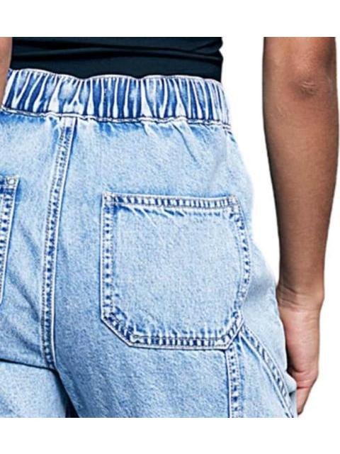JEANS CARGO CINTURA ALTA GRIS ATMOSPHERE DNM