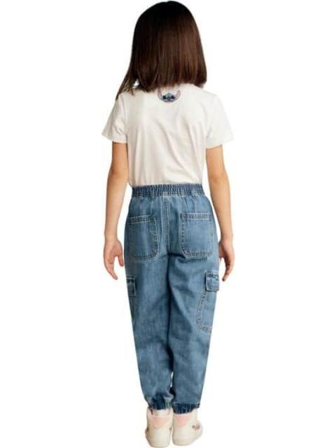 JEANS CARGO GRIS HOLLY LAND KIDS
